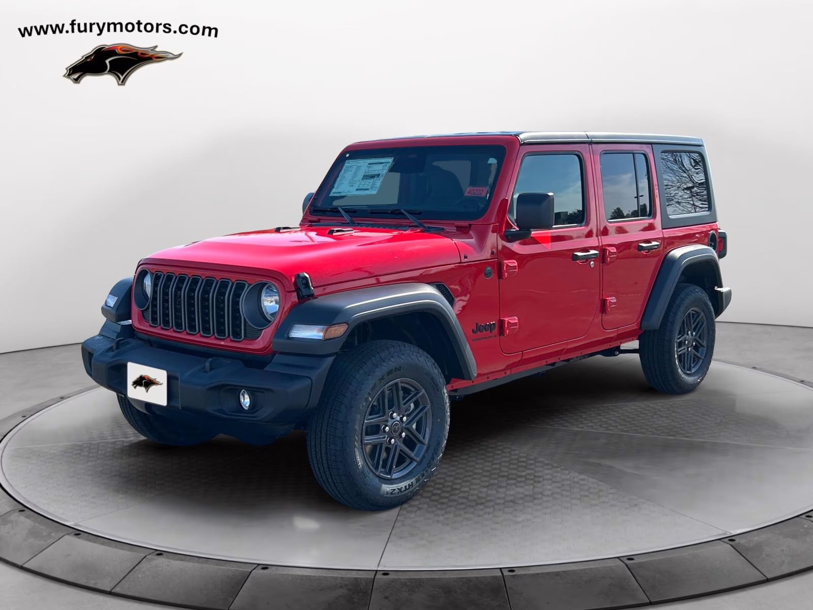 2025 Firecracker Red Clearcoat Jeep Wrangler Sport S 4X4 SUV