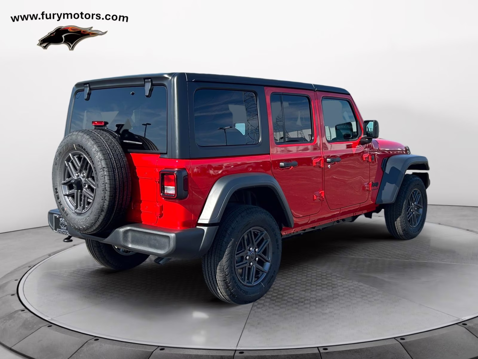 2025 Firecracker Red Clearcoat Jeep Wrangler Sport S 4X4 SUV