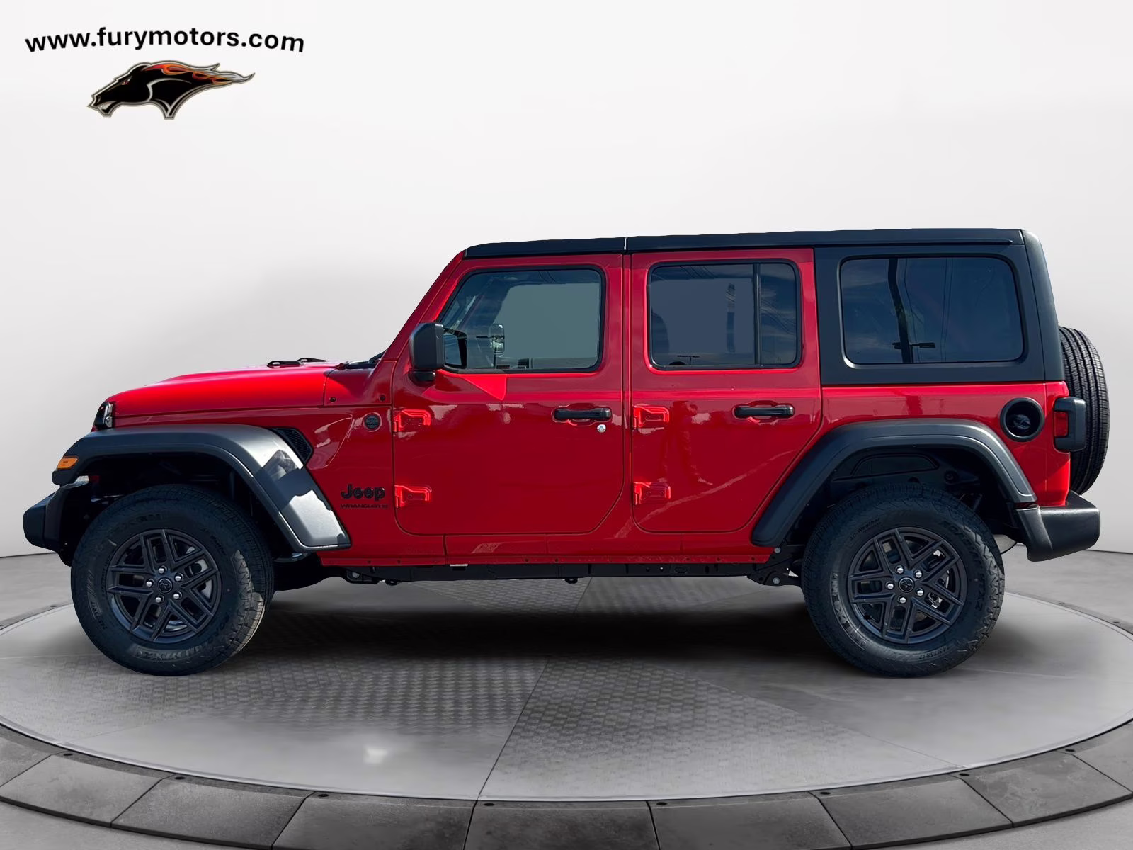 2025 Firecracker Red Clearcoat Jeep Wrangler Sport S 4X4 SUV