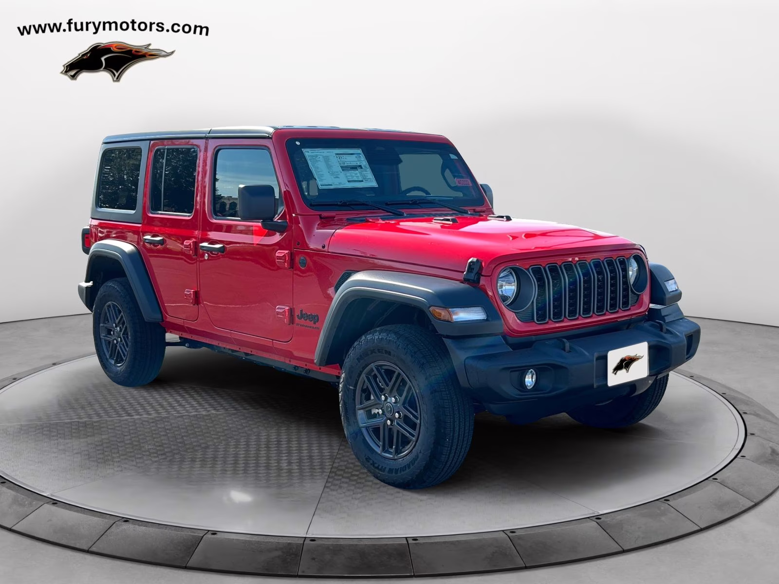 2025 Firecracker Red Clearcoat Jeep Wrangler Sport S 4X4 SUV