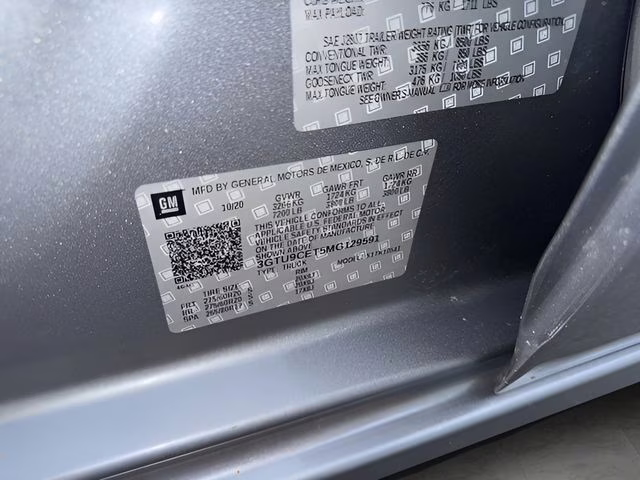 2021 Satin Steel Metallic GMC Sierra 1500 Elevation 4X4 Truck