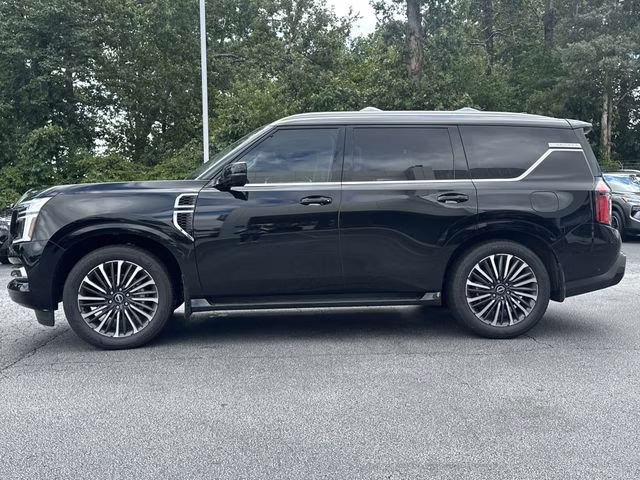 2025 Super Black Nissan Armada Platinum Reserve 4X4 SUV