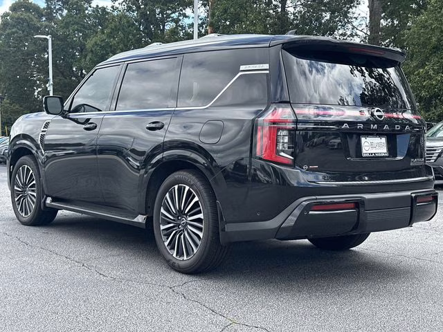 2025 Super Black Nissan Armada Platinum Reserve 4X4 SUV