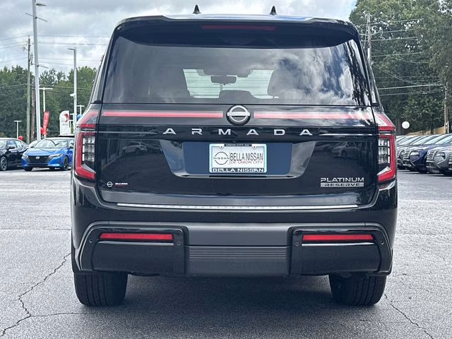 2025 Super Black Nissan Armada Platinum Reserve 4X4 SUV