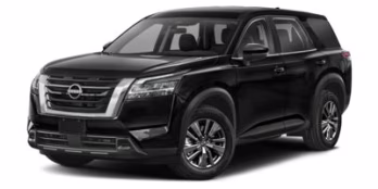 2025 Everest White Pearl/Black Nissan Pathfinder Platinum FWD SUV