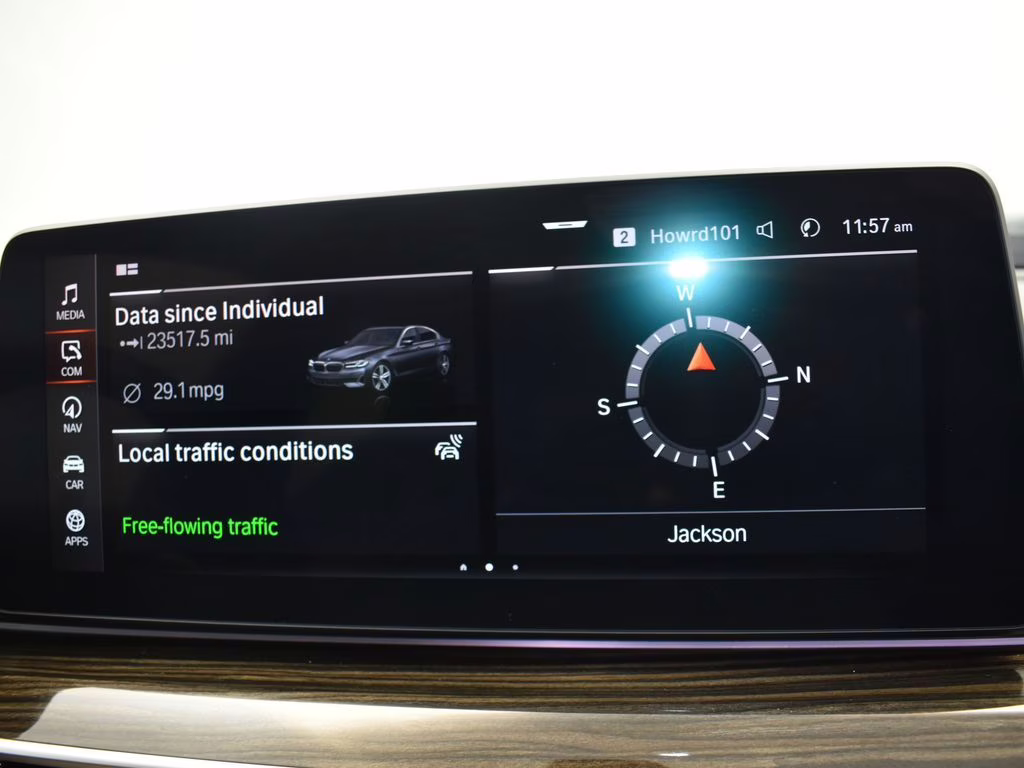 2022 Dark Graphite Metallic BMW 5 Series 540i RWD Sedan