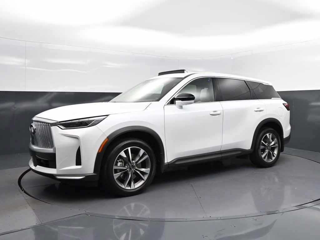 2026 Radiant White INFINITI QX60 PURE FWD SUV