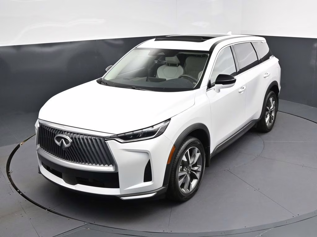 2026 Radiant White INFINITI QX60 PURE FWD SUV