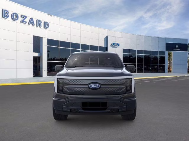 2025 Agate Black Metallic Ford F-150 Lightning Flash AWD Truck