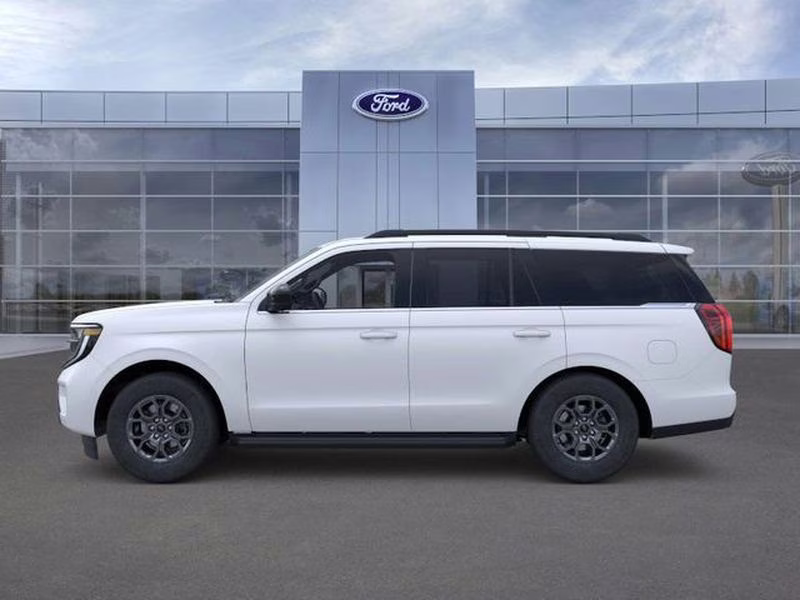 2025 Star White Metallic Tri-Coat Ford Expedition Active RWD SUV