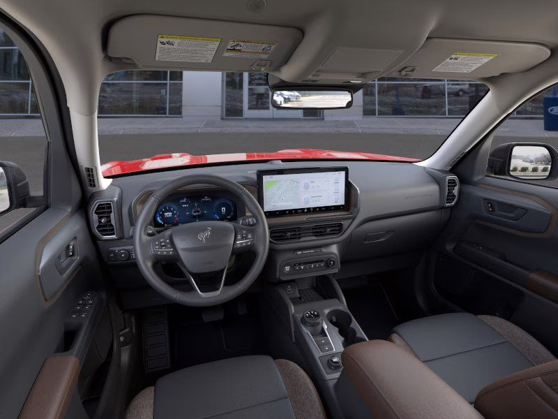 2025 Ruby Red Metallic Tinted Clearcoat Ford Bronco Sport Outer Banks 4X4 SUV