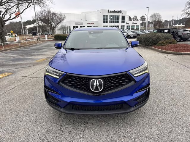 2021 Apex Blue Pearl Acura RDX w/A-Spec Package AWD SUV