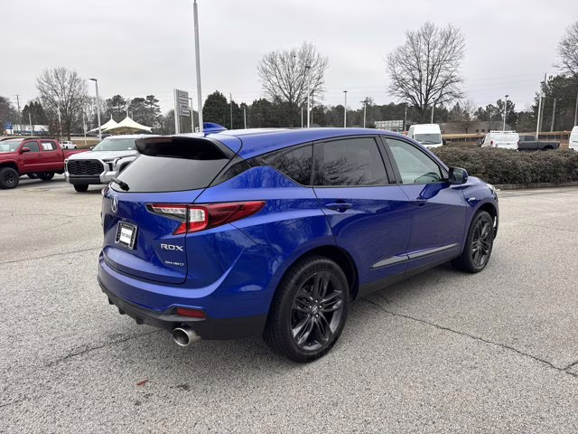 2021 Apex Blue Pearl Acura RDX w/A-Spec Package AWD SUV
