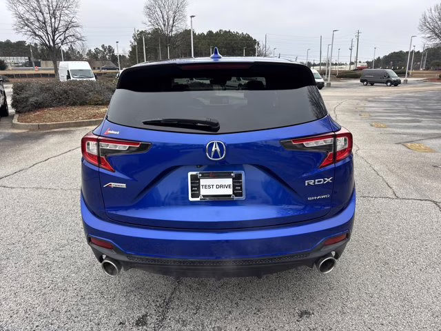 2021 Apex Blue Pearl Acura RDX w/A-Spec Package AWD SUV