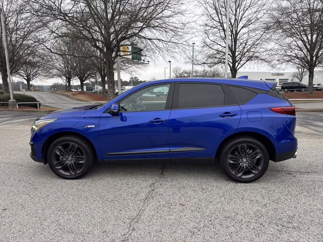 2021 Apex Blue Pearl Acura RDX w/A-Spec Package AWD SUV
