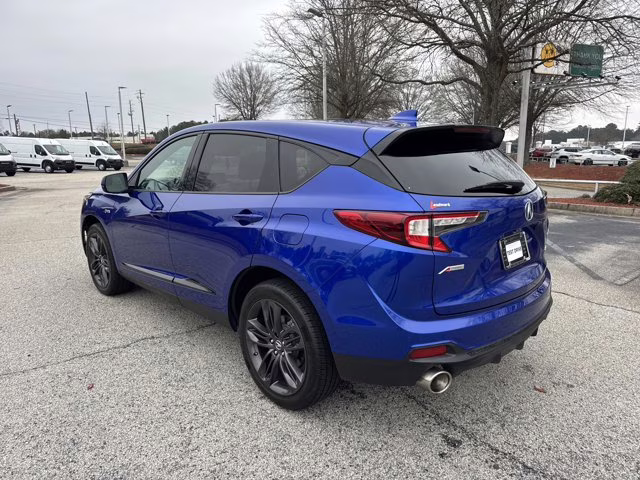 2021 Apex Blue Pearl Acura RDX w/A-Spec Package AWD SUV