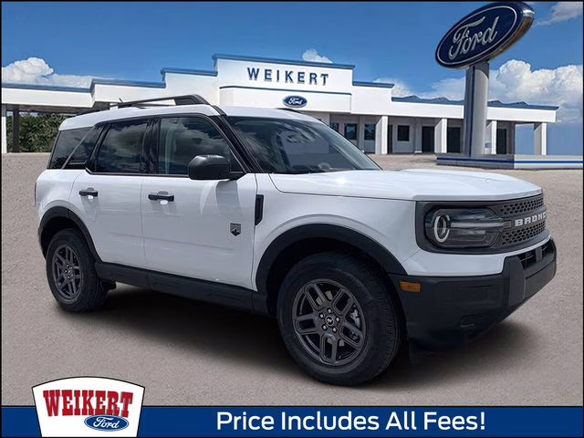 2025 Oxford White Ford Bronco Sport Big Bend 4X4 SUV