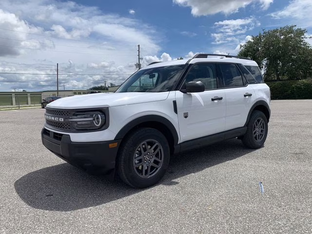 2025 Oxford White Ford Bronco Sport Big Bend 4X4 SUV