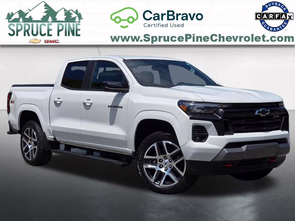 2023 Summit White Chevrolet Colorado Z71 4X4 Truck