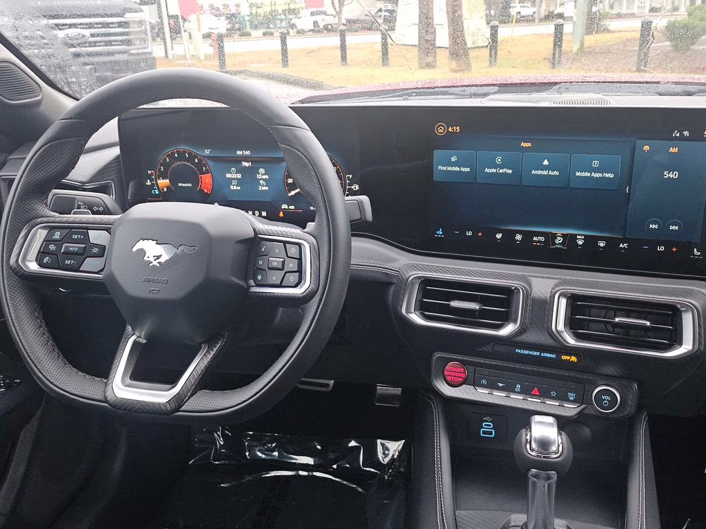 2025 Molten Magenta Metallic Tri-Coat Ford Mustang GT Premium RWD Coupe