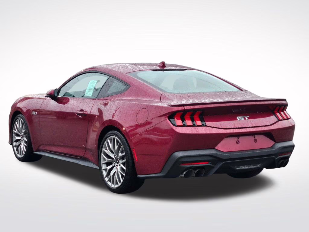 2025 Molten Magenta Metallic Tri-Coat Ford Mustang GT Premium RWD Coupe
