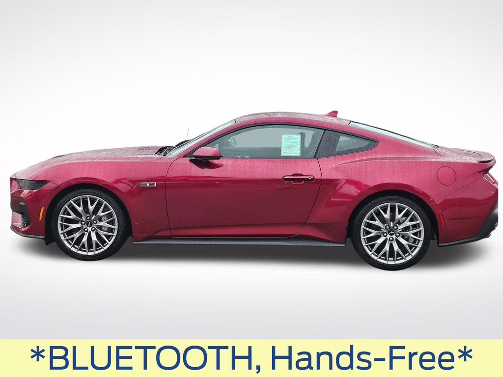 2025 Molten Magenta Metallic Tri-Coat Ford Mustang GT Premium RWD Coupe