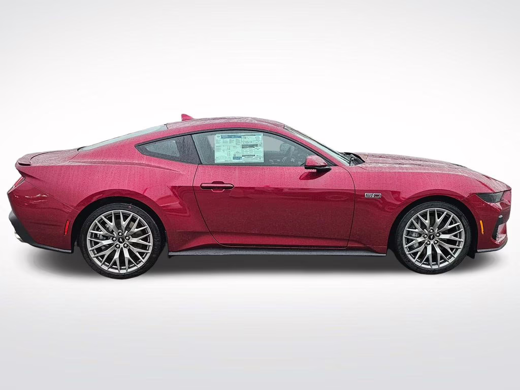 2025 Molten Magenta Metallic Tri-Coat Ford Mustang GT Premium RWD Coupe
