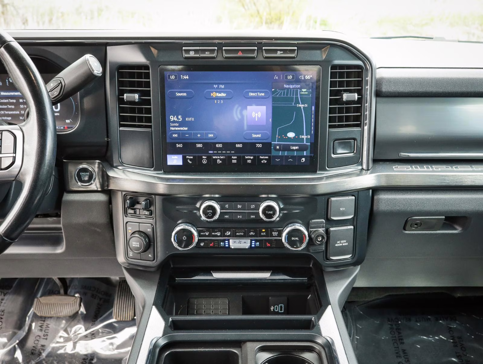 2023 Agate Black Metallic Ford Super Duty F-350 SRW LARIAT 4X4 Truck