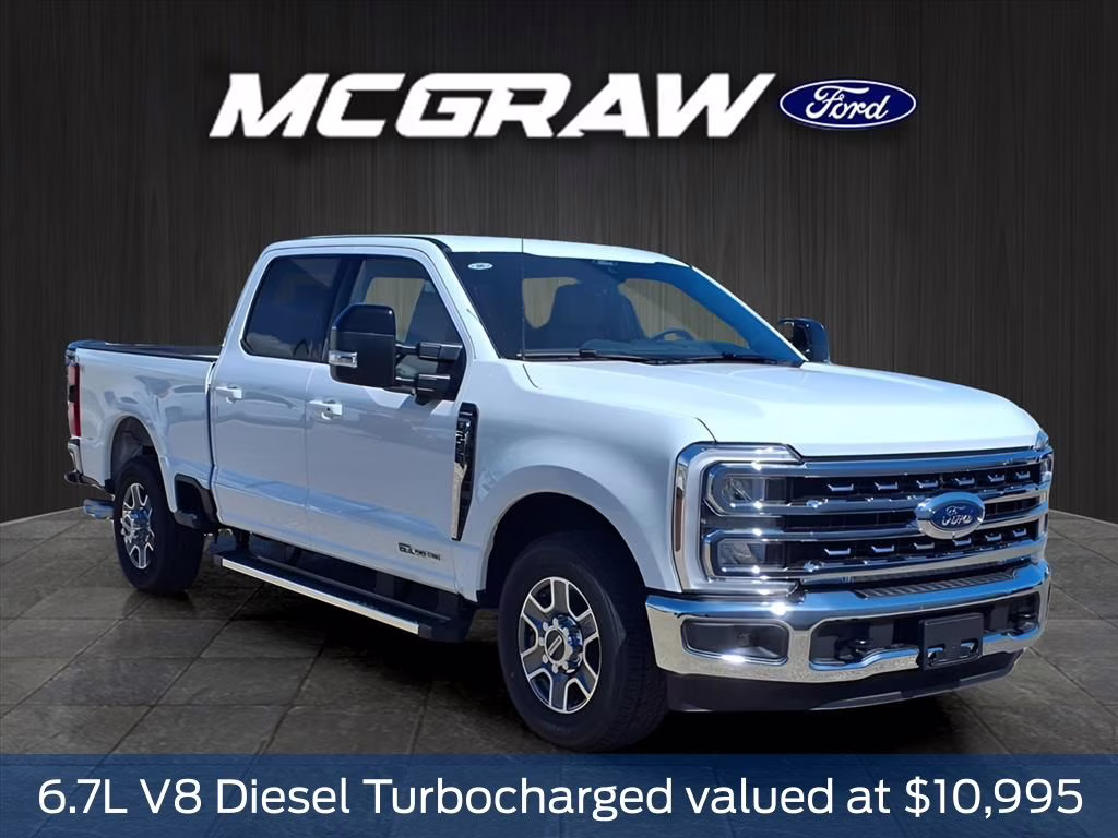 2026 Oxford White Ford Super Duty F-250 SRW Lariat RWD Truck