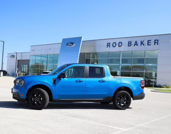2025 Velocity Blue Ford Maverick LARIAT AWD Truck