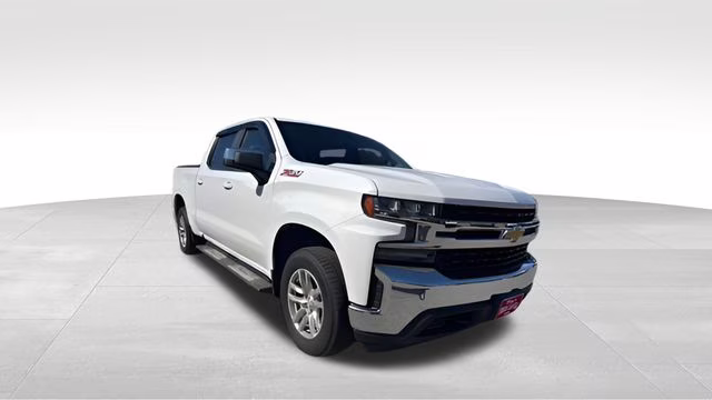 2019 Summit White Chevrolet Silverado 1500 LT 4X4 Truck