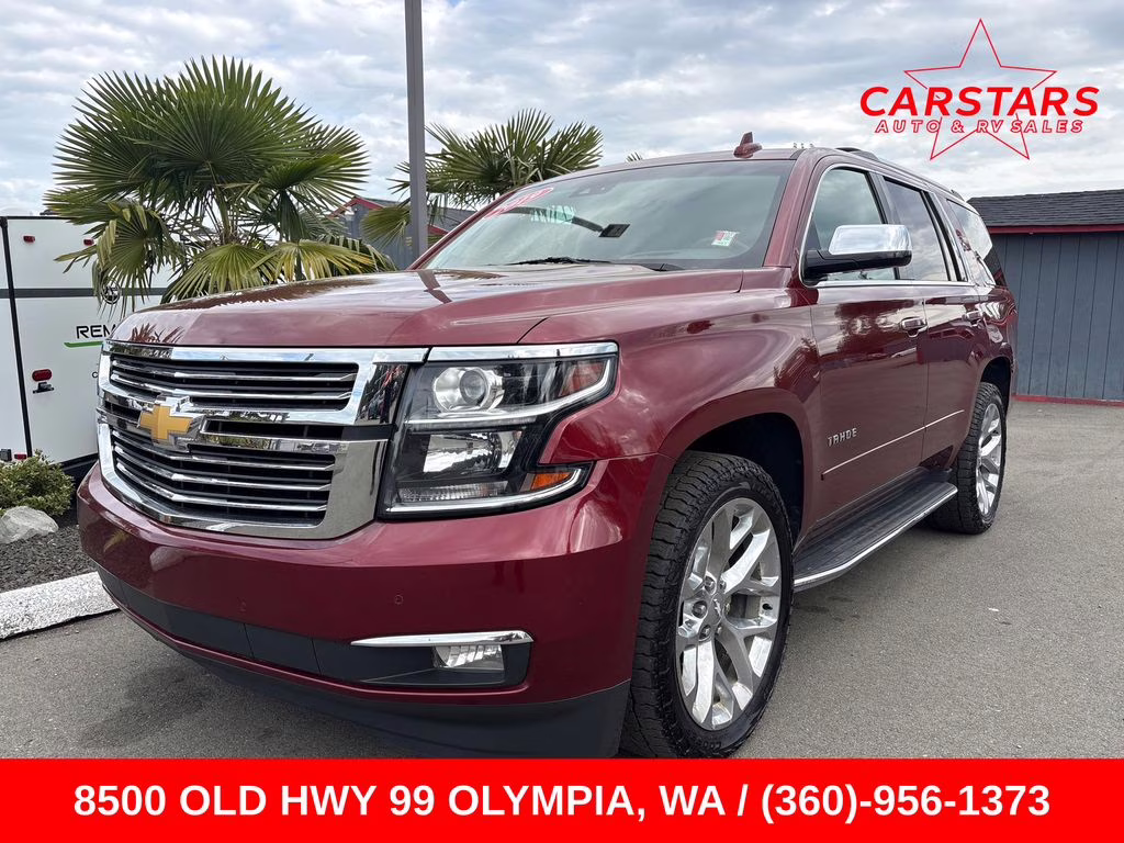2019 Red Chevrolet Tahoe Premier 4X4 SUV
