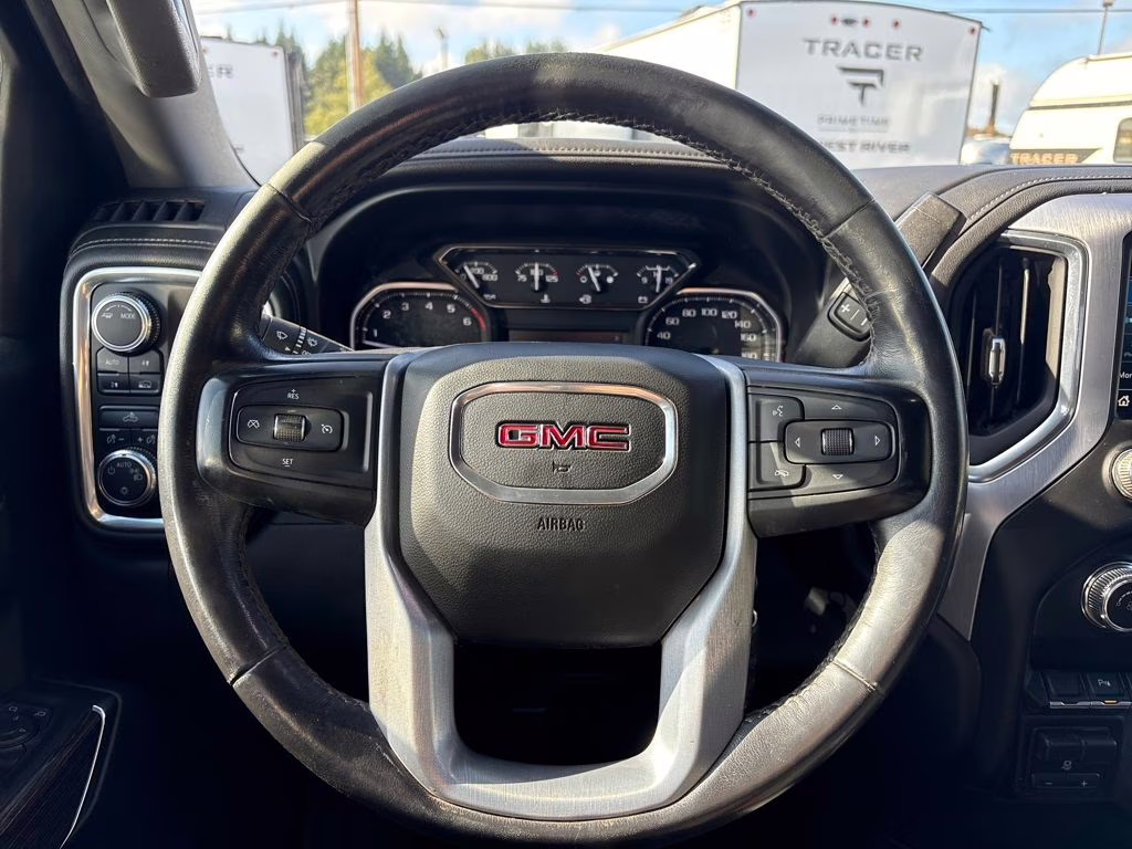 2021 Silver GMC Sierra 1500 SLE 4X4 Truck