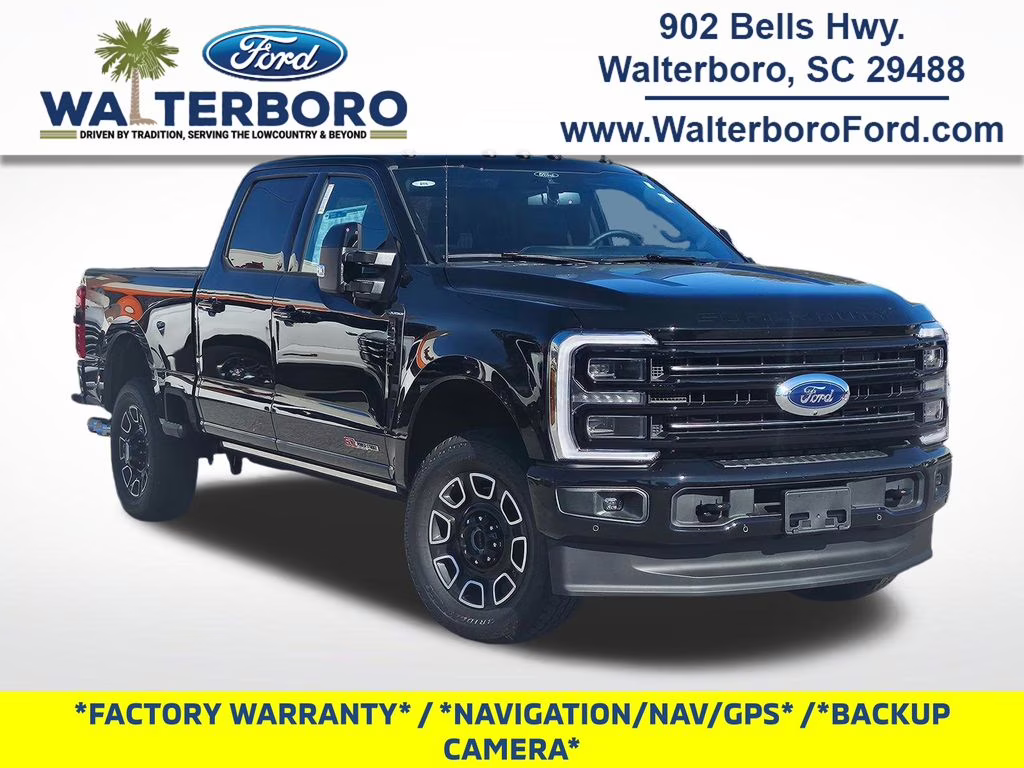 2026 Agate Black Metallic Ford Super Duty F-350 SRW Platinum 4X4 Truck
