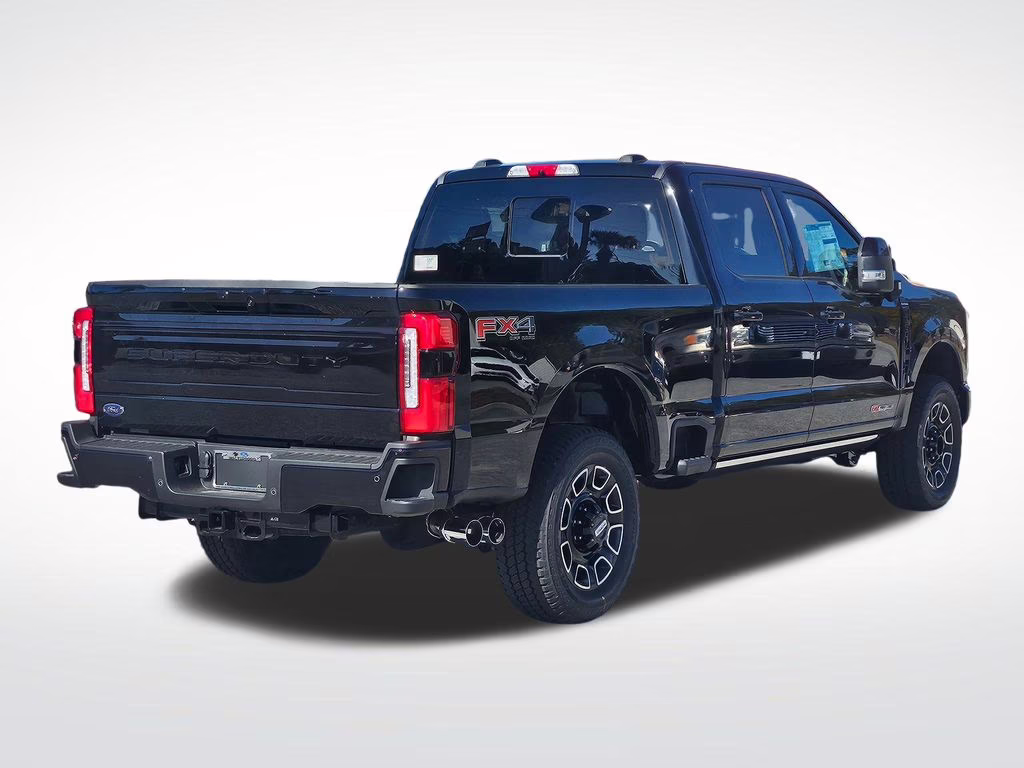 2026 Agate Black Metallic Ford Super Duty F-350 SRW Platinum 4X4 Truck