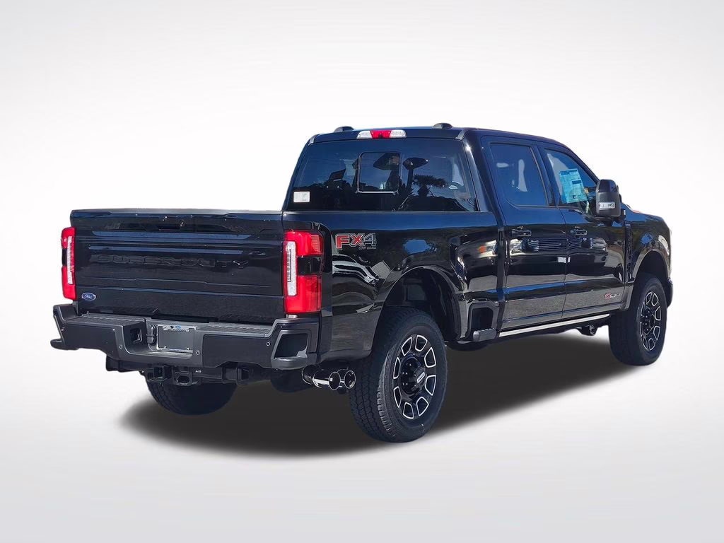 2026 Agate Black Metallic Ford Super Duty F-350 SRW Platinum 4X4 Truck
