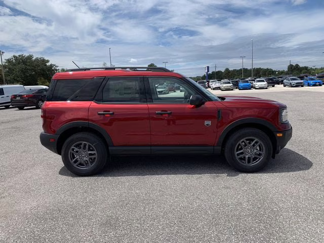 2025 Ruby Red Metallic Tinted Clearcoat Ford Bronco Sport Big Bend 4X4 SUV