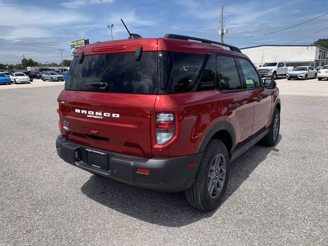 2025 Ruby Red Metallic Tinted Clearcoat Ford Bronco Sport Big Bend 4X4 SUV