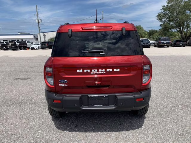 2025 Ruby Red Metallic Tinted Clearcoat Ford Bronco Sport Big Bend 4X4 SUV