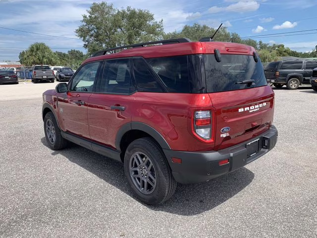 2025 Ruby Red Metallic Tinted Clearcoat Ford Bronco Sport Big Bend 4X4 SUV