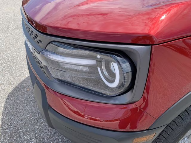 2025 Ruby Red Metallic Tinted Clearcoat Ford Bronco Sport Big Bend 4X4 SUV