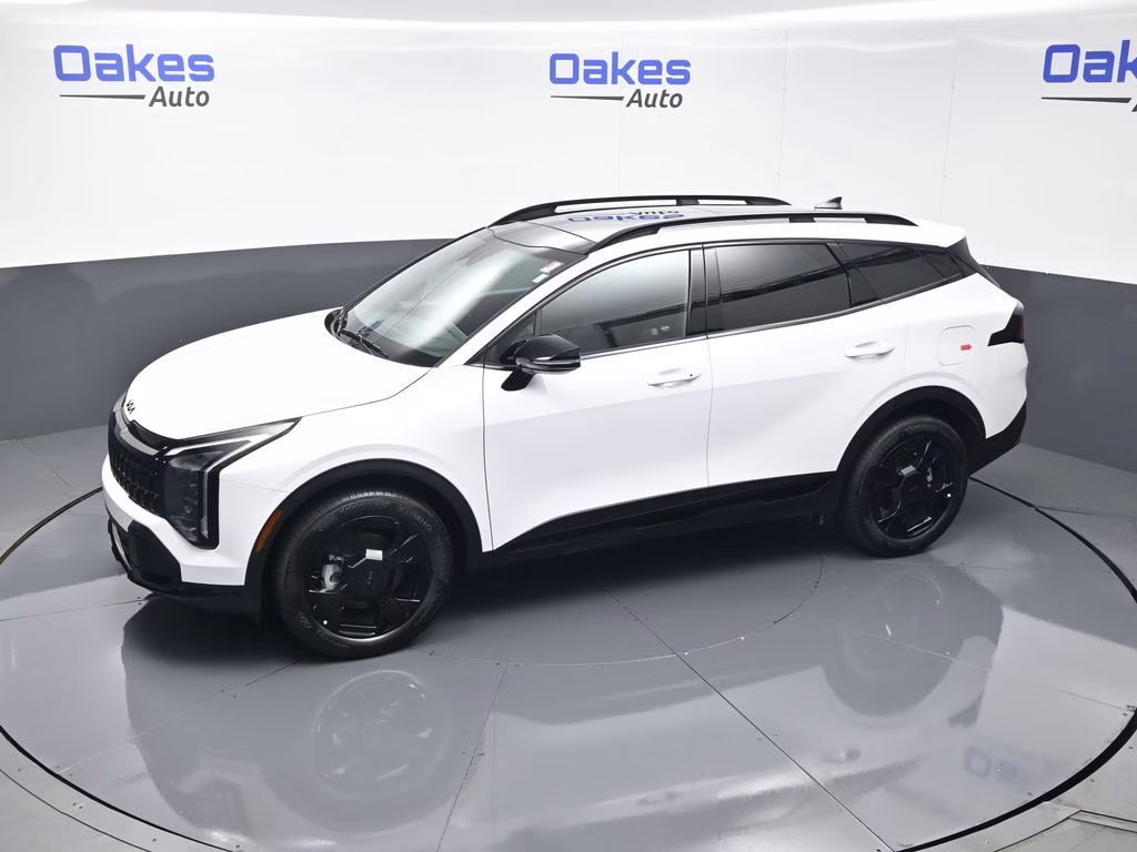 2026 Glacial White Pearl Kia Sportage X-Line AWD SUV