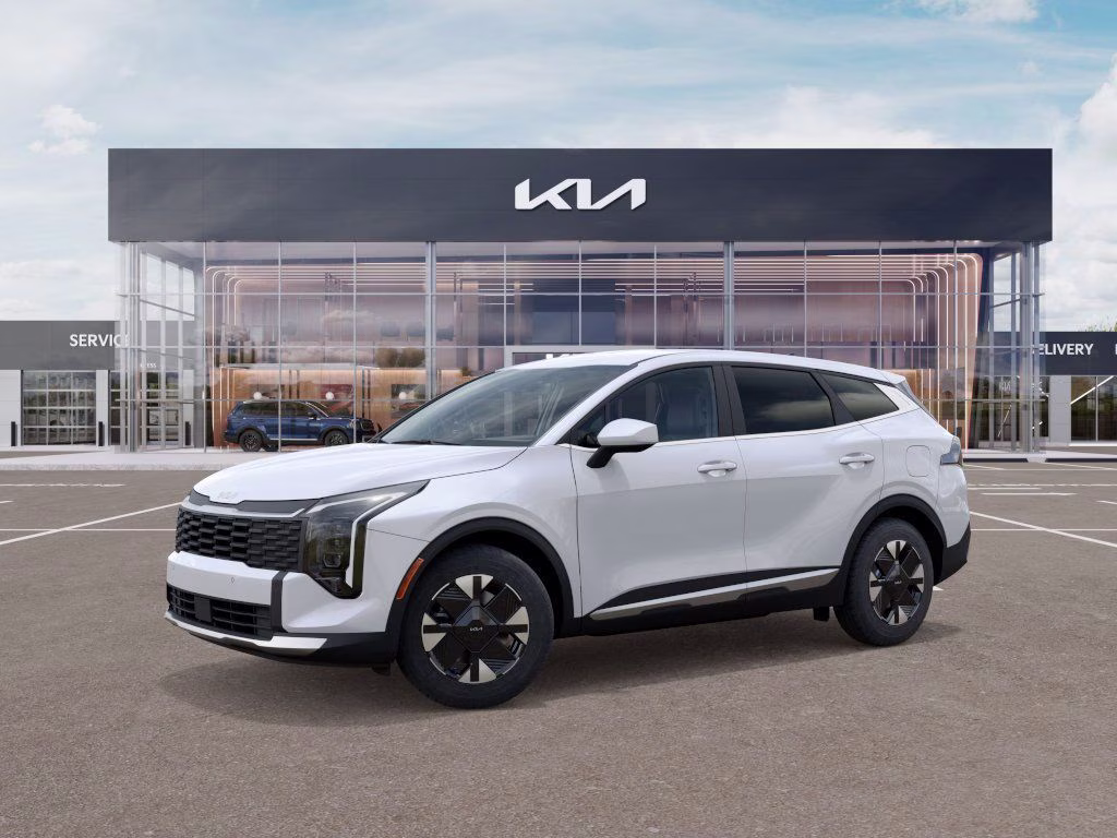 2026 Snow White Pearl Kia Sportage Hybrid LX FWD SUV