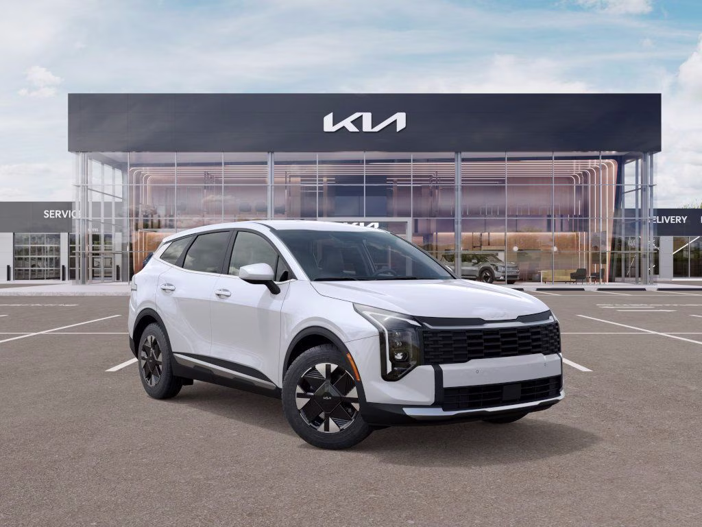 2026 Snow White Pearl Kia Sportage Hybrid LX FWD SUV