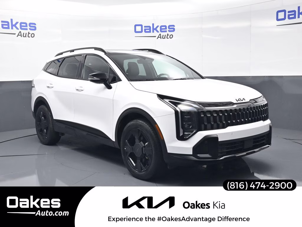 2026 Glacial White Pearl Kia Sportage X-Line AWD SUV