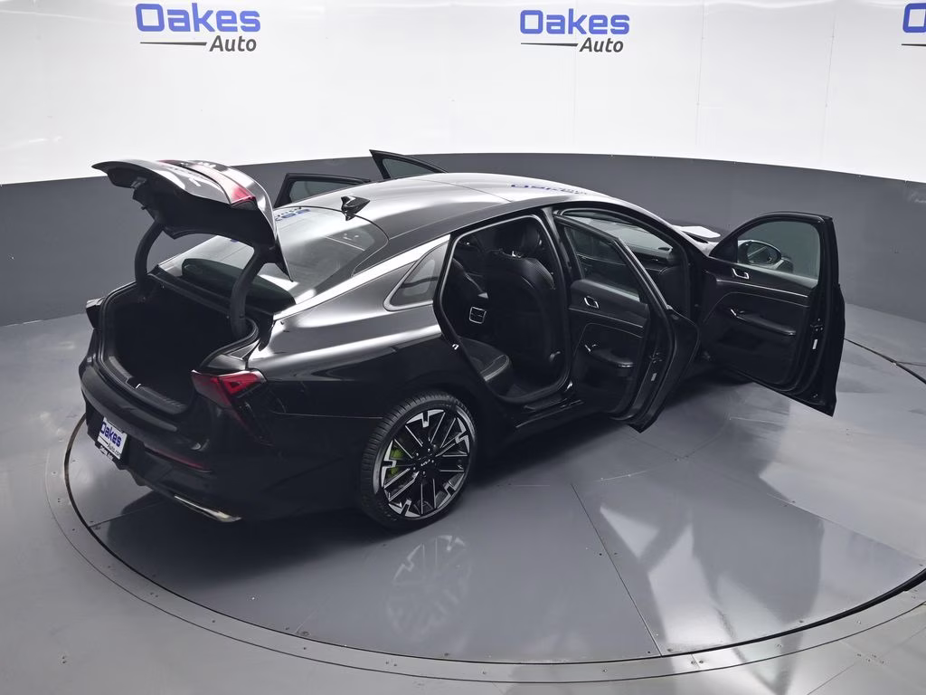 2026 Aurora Black Pearl Kia K5 GT FWD Sedan