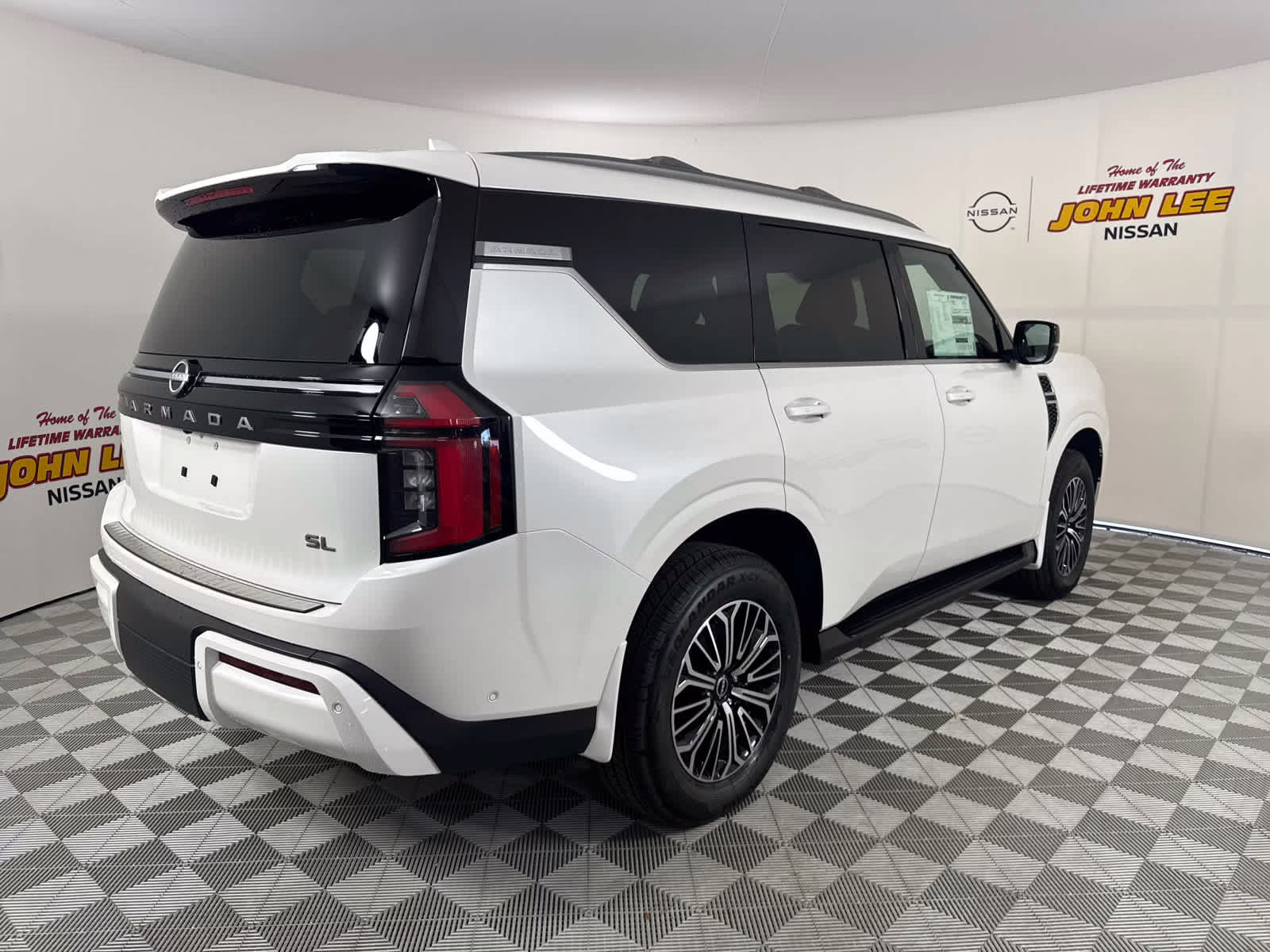 2026 Aspen White Tricoat Nissan Armada SL RWD SUV