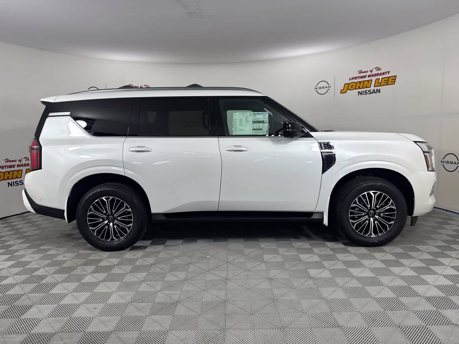 2026 Aspen White Tricoat Nissan Armada SL RWD SUV