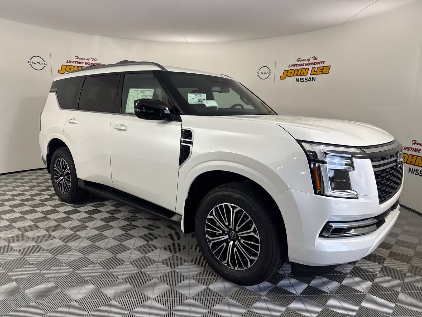 2026 Aspen White Tricoat Nissan Armada SL RWD SUV