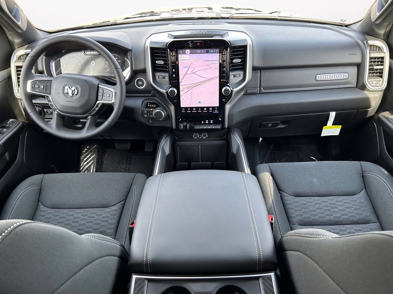 2026 Diamond Black Crystal Pearlcoat Ram 1500 Big Horn/Lone Star 4X4 Truck